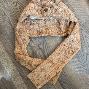 Jellycat Brown Bear Hat for Kids